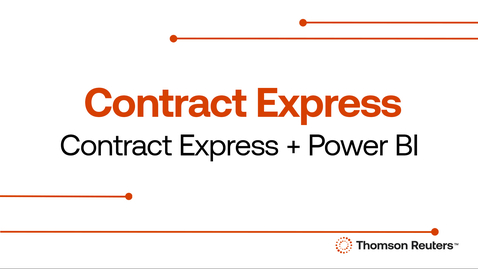 Thumbnail for Contract Express + Power BI