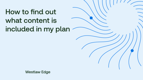 Thumbnail for How to find what content is included in my plan