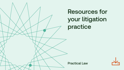 Thumbnail for Resources for your litigation practice