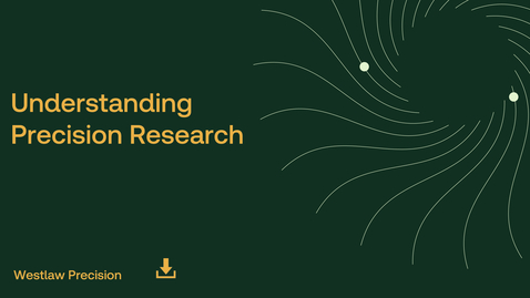 Thumbnail for Understanding Precision Research