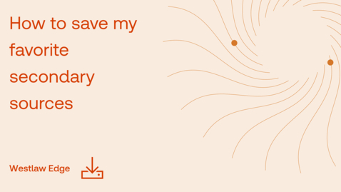 Thumbnail for How to save my favorite secondary sources