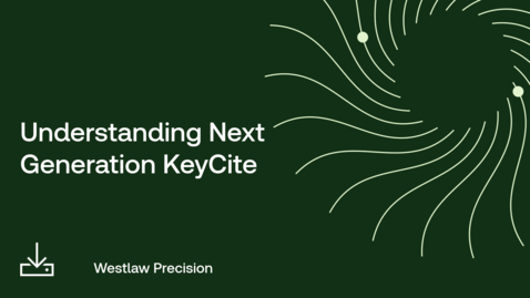 Thumbnail for Understanding Next Generation KeyCite