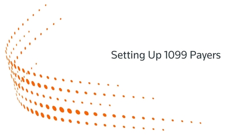 Thumbnail for Setting Up 1099