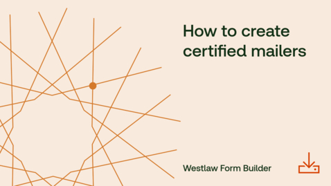 Thumbnail for How to create certified mailers