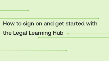 Product Training - US | Thomson Reuters - Legal Learning Hub