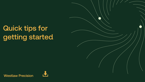 Thumbnail for Quick tips for getting started