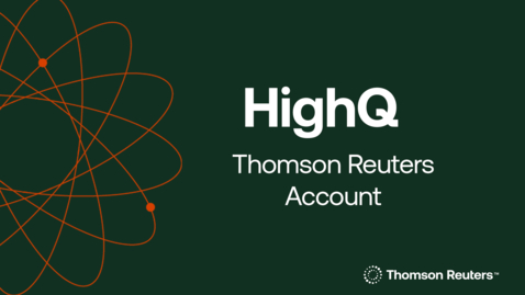Thumbnail for Thomson Reuters Account