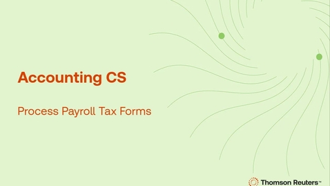 Thumbnail for Process Payroll Tax Forms