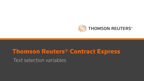 Thumbnail for Text Selections
