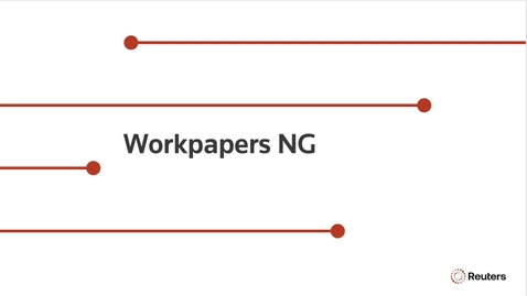 Thumbnail for Workpapers NG Import