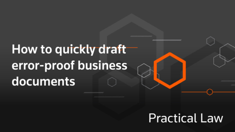 Thumbnail for How to quickly draft error-proof business documents