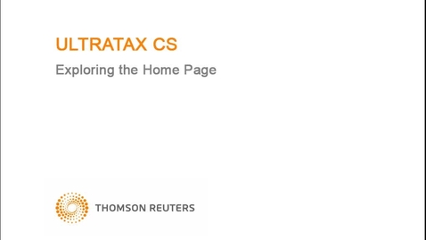 Thumbnail for Exploring the Home Page