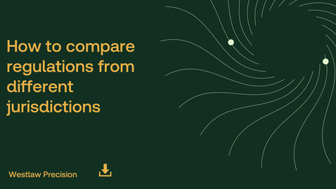 Thumbnail for How to compare regulations from different jurisdictions