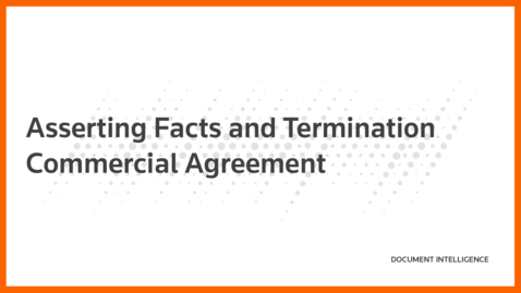 Thumbnail for TRDI - Use Case - Asserting Facts and Termination_Commercial Agreement