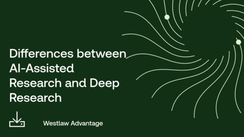 Thumbnail for Differences between AI-Assisted Research and Deep Research