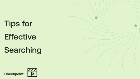 Thumbnail for Tips for Effective Searching