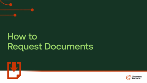 Thumbnail for How to request documents