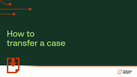 Thumbnail for How to transfer a case