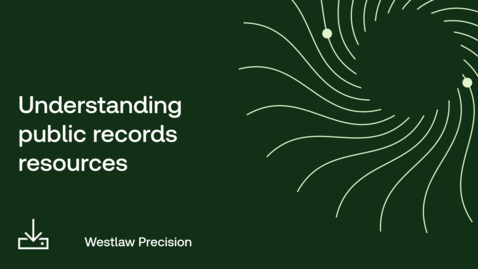 Thumbnail for Understanding public records resources