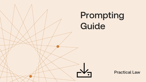Thumbnail for Practical Law Prompting Guide