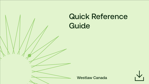 Thumbnail for Quick Reference Guide