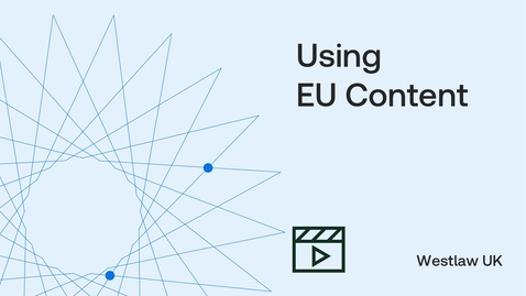 Thumbnail for Westlaw EU