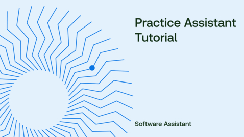 Thumbnail for Practice Assistant Tutorial