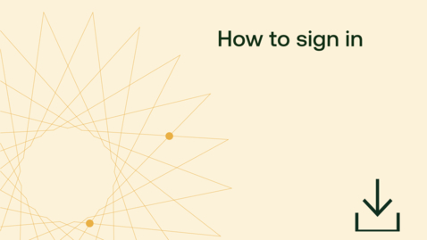 Thumbnail for How to sign in 