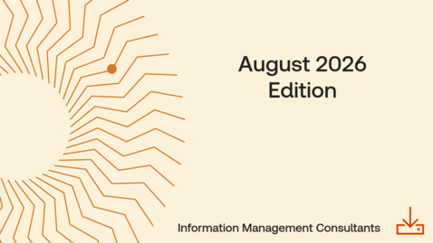 Thumbnail for August 2026 Newsletter