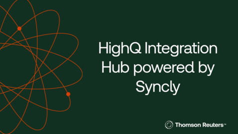 Thumbnail for HighQ Integration Hub powered by Syncly