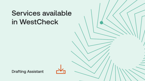 Thumbnail for Services Available in WestCheck