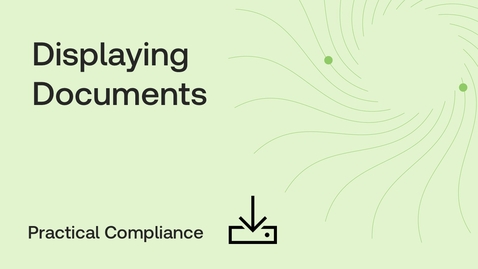 Thumbnail for Displaying documents