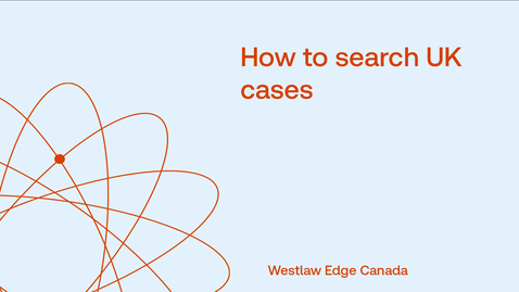 Thumbnail for How to search UK cases