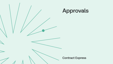 Thumbnail for Approvals