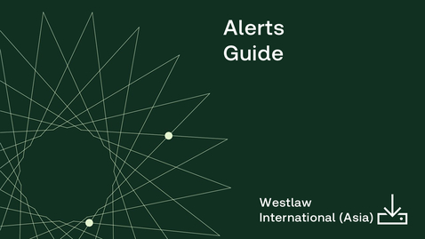 Thumbnail for Alerts Guide