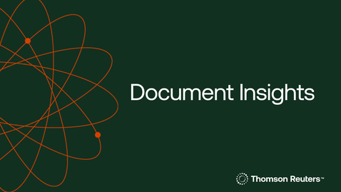 Thumbnail for Document Insights powered by CoCounsel