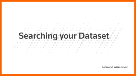 Thumbnail for Searching your dataset