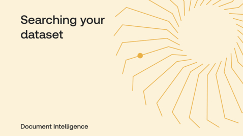 Thumbnail for Searching your dataset