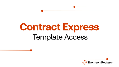 Thumbnail for Template Access