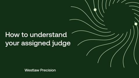 Thumbnail for How to understand your assigned judge