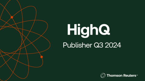 Thumbnail for HighQ Publisher Q3 2024 Highlights