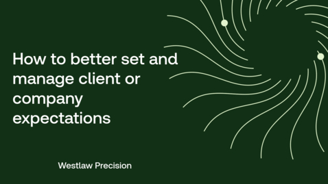 Thumbnail for How to better set and manage client or company expectations