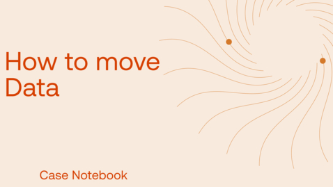 Thumbnail for How to move Data
