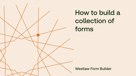Thumbnail for How to build a collection of forms