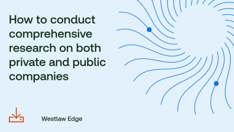 Thumbnail for How to conduct research on both private and public companies