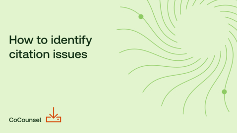 Thumbnail for How to identify citation issues