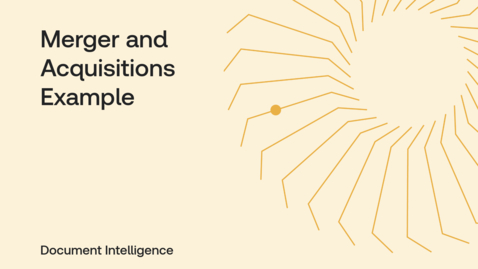 Thumbnail for TRDI+highQ - Merger and Acquisitions Example