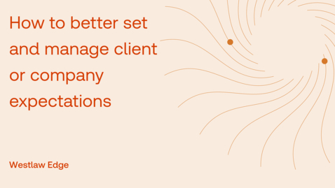 Thumbnail for How to better set and manage client or company expectations