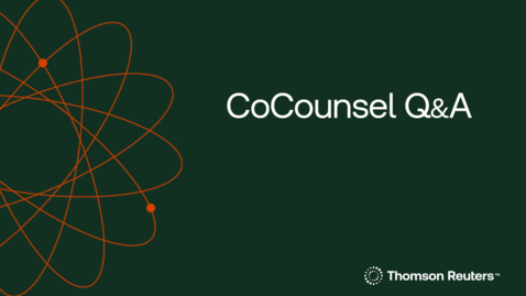 Thumbnail for CoCounsel Q+A 
