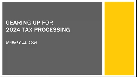 Thumbnail for Gearing Up for Tax Year 2023